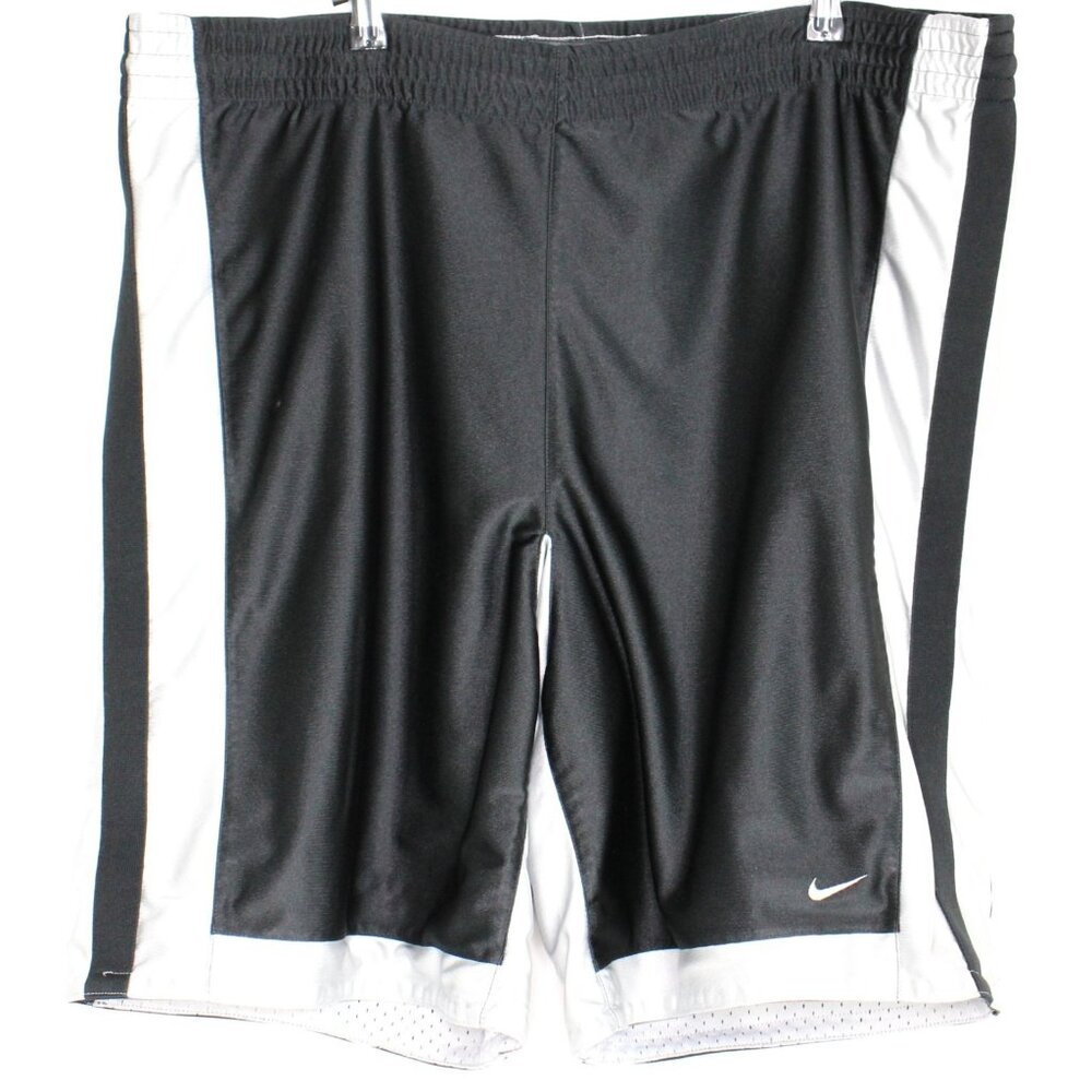 Vintage Nike Mens 42 x 11 Shiny Dazzle Y2K Reversible Basketball Shorts A1724